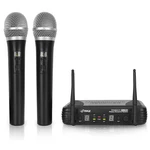 Pyle Professional Wireless Handheld Microphone System - Dual Uhf Band, Black. Fixed Price $160.99.