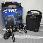 Pyle Pro Audio Rechargeable System Passive Wireless Aux Wired Mic PWMA200. Fixed Price $45.99.