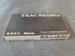 Vintage Teac MC-107L 600 Ohm Dynamic Microphones Used Box Reel 2. Fixed Price $24.99.