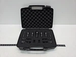 Digital Reference DRDK7 Piece Drum Microphone Set With Protective Case. Fixed Price $79.99.