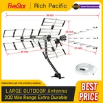 2025 Long Range Yagi Antenna Outdoor 24 Elements 4K Crystal Clear Uhf Vhf Atsc 3. Fixed Price $77.86.