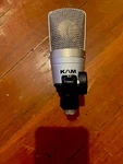 Kam VS1 Wired Xlr Condenser Microphone W/ Mount, Silver/black. Fixed Price $109.00.