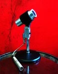 Vintage 1960'S Monarch TM-29 Dynamic Microphone Hi Z W Calrad Desk Stand & Cable. Fixed Price $117.45.