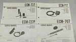Sony Electret Condenser Microphone Service Manual ECM-707 ECM-717 ECM-727 737. Fixed Price $16.25.