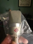 Neumann Tlm 102 Large Diaphragm Condenser Microphone Studio Set W/ Shockmount. Fixed Price $705.00.