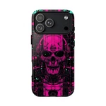 Neon Cyber Skull Pulse Techno Slim Tough Wireless Case For Iphone Samsung Pixel. Fixed Price $44.99.