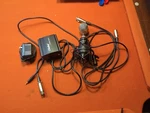 Neewer NW-1500 Microphone With Ohuhu 48V Phantom Power Supply & 8' Cables. Fixed Price $20.00.