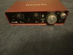 Focusrite Scarlett 2I4 2ND Gen Channels Usb Audio Interface. Fixed Price $68.75.