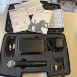 Shure PGX4 / PGX2 SM58 Wireless Microphone System Case, Manual, Power, Clip. Fixed Price $275.00.