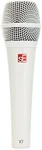 Se Electronics V7 White Dynamic Supercardioid Handheld Vocal Microphone. Fixed Price $105.00.