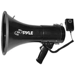 Pyle Megaphone Speaker Pa Bullhorn With Built-in Siren 50 Black Aux Input. Fixed Price $60.34.