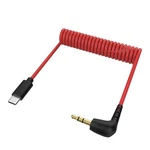 Usb To 3.5MM Trs Microphone Cable Coiled Cord With Rode Wireless Go 2/ Me/, V.... Fixed Price $25.04.