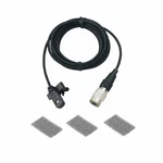 Audio Technica MT830CW Lavalier Microphone Omni Condenser 55" Cable Black New. Fixed Price $109.00.