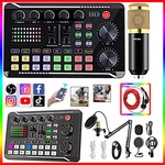 Complete Home Studio Recording Kit Mixer Condenser Microphone For Music Podcast. Fixed Price $41.99.