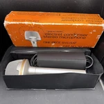 Vintage Realistic Electret Condenser Stereo Microphone 33-919A With Case. Works. Fixed Price $18.75.
