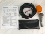 Shure SM-12A W/ Pouch, Cable, Windscreen & Manual. Fixed Price $70.00.