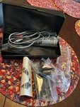 Sony F-99B One-point Stereo Dynamic Microphone Original Box W/desktop Stand. Fixed Price $38.00.