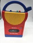 Vintage Sony My First Cassette Player Tape Recorder TCM-4500 No Microphone. Fixed Price $44.95.