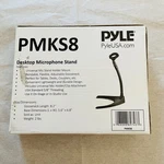 Pyle Desktop Microphone Stand PMKS8 8.2 Gooseneck , Resealed In Box. Fixed Price $17.99.