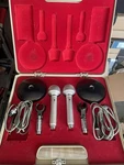 Vintage Allied Uni Directional Dynamic Microphones Mike Kit M3310. Fixed Price $35.00.