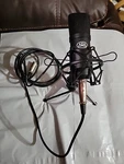 Axcessables MX-100 Microphone W/ Shockmount & Cable Stand Recording Podcast. Fixed Price $26.00.