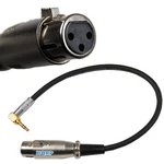 3.5MM To Xlr Female Cable Cord For Rode NT1A, NTG2 Condenser Shotgun Microphone. Fixed Price $9.95.