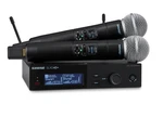 Shure SLXD24D+/58-G57 Digital 2-CHANNEL Mic System W/ SM58 (G57: 470 608 Mhz). Fixed Price $1649.00.