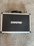 Shure PG42-USB Studio Microphone Bundle With Case, Shock Mount, And Cable. Fixed Price $150.00.