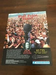 1997 Vintage 8X11 Print Ad For Sennheiser MD735 Microphone Music Festival Crowd. Fixed Price $9.95.