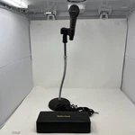 Radioshack PRO-3004 Unidirectional Dynamic Microphone 33-3004 Plus Stand. Fixed Price $22.50.