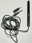 Ultra Slim Realistic Condenser Microphone #33-2011 Black W Audio Adapter Vintage. Fixed Price $17.99.