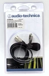 Audio Technica AT829CW Condenser Lavalier Microphone For Unipak Transmitters. Fixed Price $75.99.