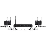 Gemini UHF-04HL 500-950 Mhz Four Channel Wireless Lavalier System. Fixed Price $169.95.