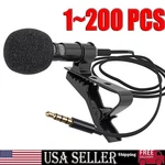 Omnidirectional Lapel Lavalier Microphone Clip-on Condenser Mini Iphone Android. Fixed Price $42.13.