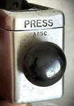 Vintage 1940'S Shure Microphone Push-to-talk Switch A85C. Fixed Price $25.00.