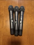 Audio-technica ATW-T341 Wireless Uhf Handheld Microphone Black Set Of. Fixed Price $400.00.