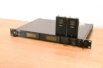Shure UR4D+ Dual Wireless Receiver With Two UR1 Bodypacks - G1 Band CG01Z1D. Fixed Price $875.49.