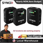 Synco G2(A2) Wireless Lavalier Microphone Dual-channel Lapel For Dslr Camera. Fixed Price $43.00.