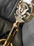 Astatic 60TH Anniversary Edition Diamond Eagle Desk Microphone New In Box. Fixed Price $895.00.
