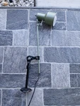 Vintage Industrial Oc White Desk Lamp. Table Mount.. Fixed Price $280.00.