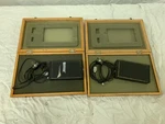 Rare Neumann Gefell HH721 Vintage Condenser Wireless Microphones Wood Boxes. Fixed Price $150.00.