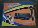 Vhf 3005 Twin Channel Dual Wireless Vocopro Microphones ( Brand New Box). Fixed Price $99.00.