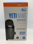 Logitech For Creators Blue Yeti Nano Premium Usb Microphone Factory Sealed. Fixed Price $51.99.
