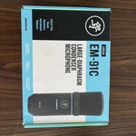 Mackie EM-91C Diaphragm Condenser Microphone Black. Fixed Price $39.99.