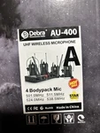 Debra Audio Pro Uhf 4 Channel Wireless Microphone With Cordless Handheld (a). Fixed Price $108.00.