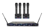 Vocopro UHF-5805 Four Channel Rechargeable 900MHZ Wireless Microphone System. Fixed Price $669.99.