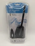 Cyber Acoustics CVL-1084 Usb Microphone Upc: 646422104201 Nip. Fixed Price $14.99.