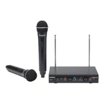 Samson SWS212HH-E Stage Dual Vocal Vhf Wireless System (2) Q6 Dynamic Mics. Fixed Price $219.99.