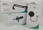 Podpak Podcast Equipment Bundle With Xlr Condenser Microphone, Articulating Arm. Fixed Price $47.95.