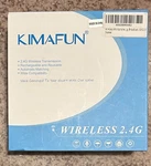 Kimafun KM-G102-3 2.4G Wireless With Headset And Lavalier Microphones. Fixed Price $5.00.
